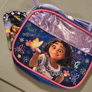 Disney Blue and Purple Crossbody Bag